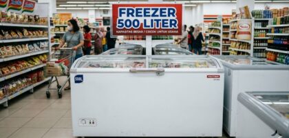 gambar bok freezer 500 liter