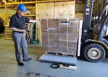 Manfaat floor scale bagi industri manufaktur